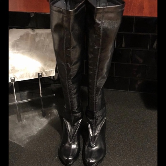 🆕NEW Black Over the Knee Boots - Picture 4 of 10